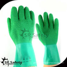 SRSAFETY längere Nitril-Kautschuk-Neopren-Handschuhe